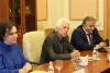 Делегация из Абхазии встретилась с руководителем Института стратегических исследований Михаилом Фрадковым