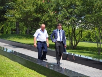 Гудиса Агрба посетил Государственный мемориальный комплекс Первого Президента Республики Абхазия Владислава Ардзинба
