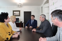 Министр культуры Республики Абхазия Гудиса Агрба встретился с организаторами проекта «Моя война»